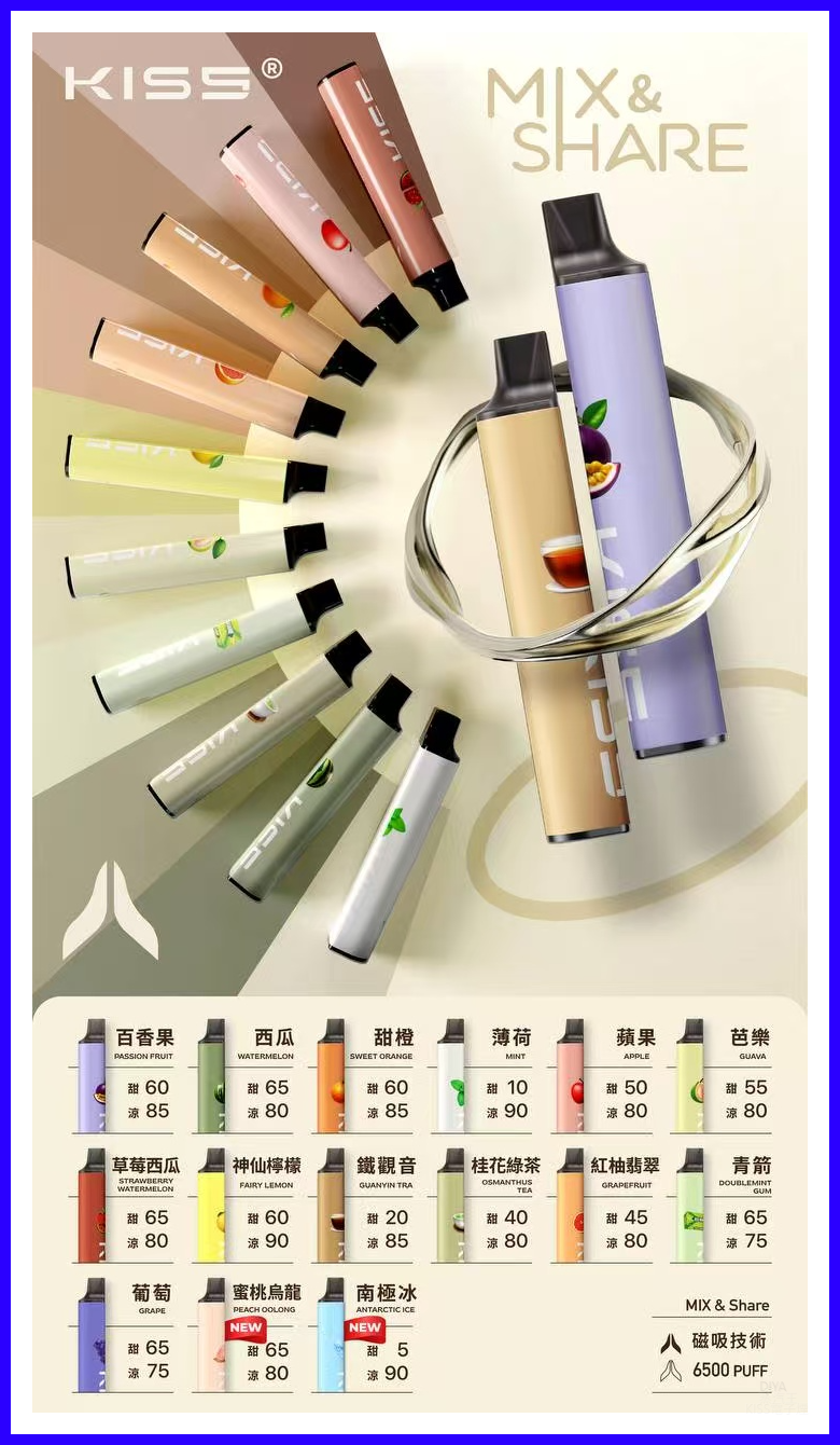 KIS5凱斯電子煙一次性/拋棄式菸桿 6500口