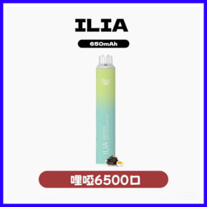 ILIA BAR4哩啞四代一次性抛棄式電子煙 6500口【23種口味】