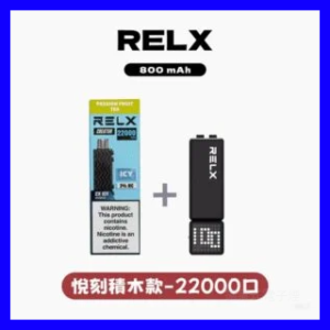 RELX悅刻電子煙積木Greator 抛棄式22000口【主機＋口味】